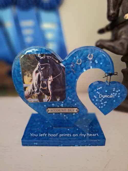 Heart Shape Equine Keepsake