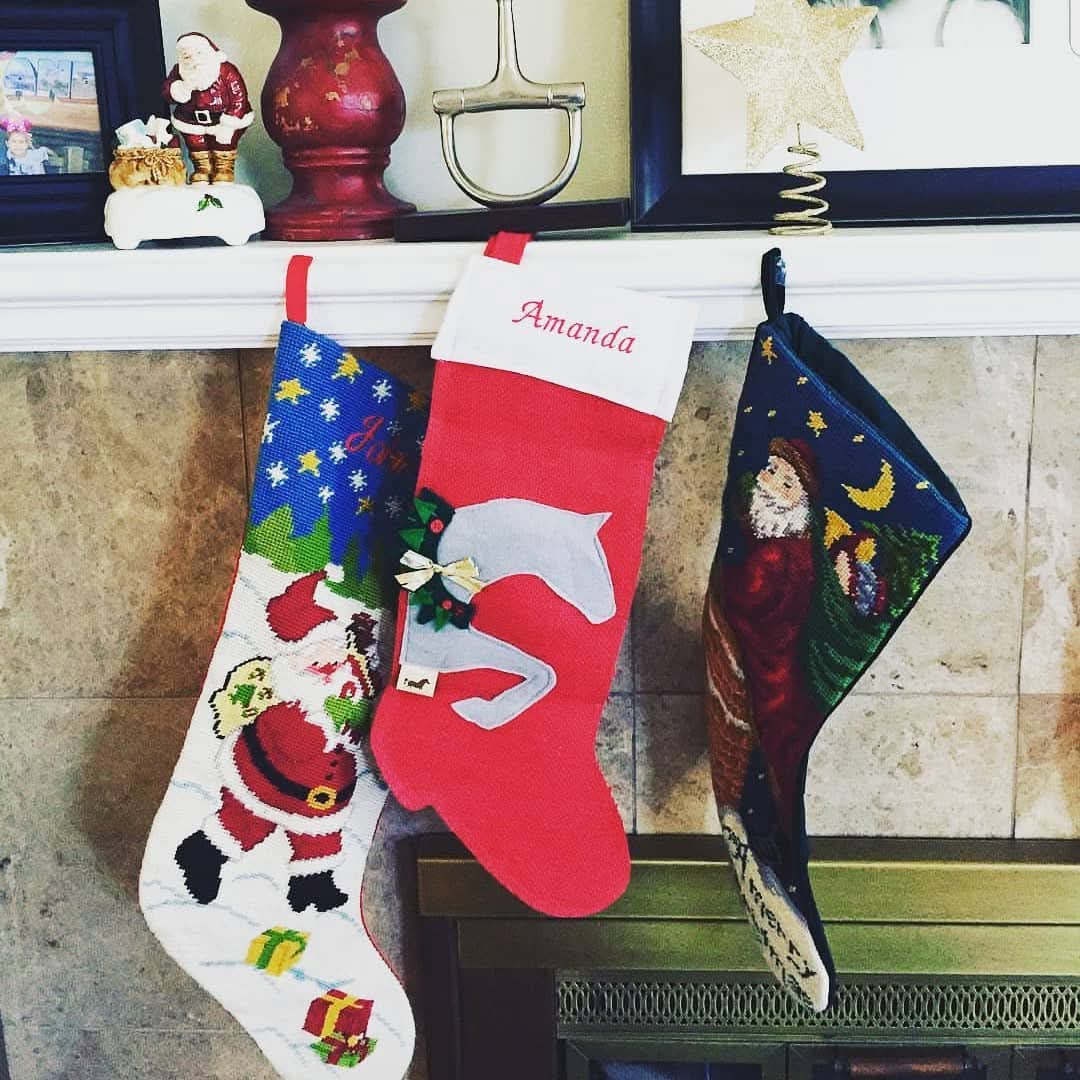 Classic Equestrian Collection Holiday Stocking