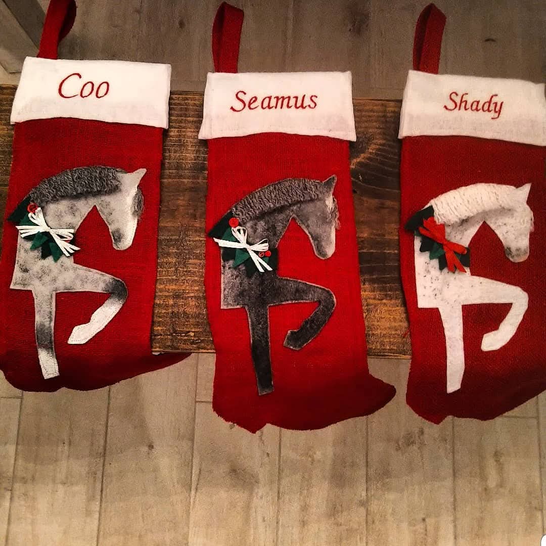 Classic Equestrian Collection Holiday Stocking - Image 3